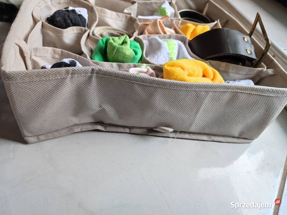 organizer pojemnik do szuflady szafy składany na