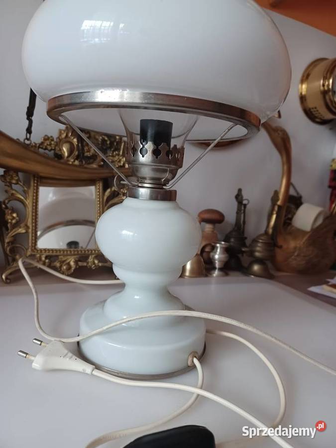 Piękna lampa stołowa z czasów PRL Lampy stołowe i nocne Poznań