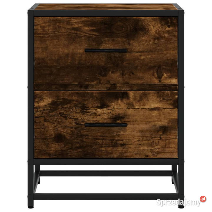 Szafki nocne 2 przydymiony dąb 40x31x50 WM848679 Warszawa