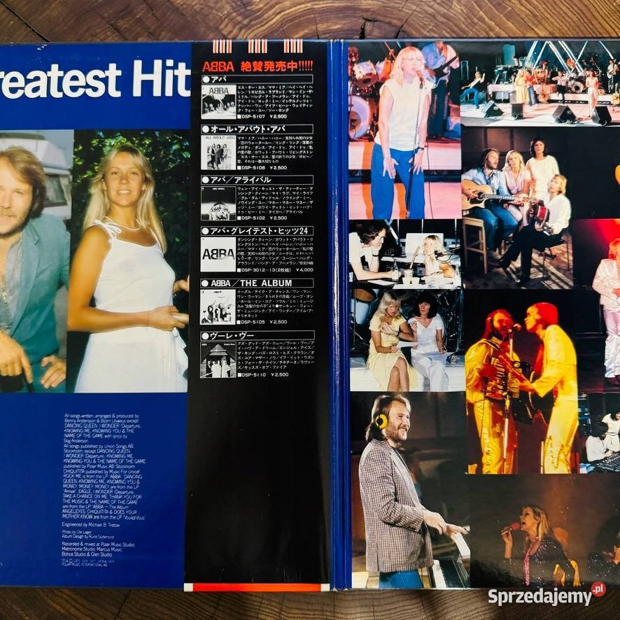 Abba Abba Greatest Hits Vol 2 EXEX Japan Obi LP Płyty i kasety Warszawa
