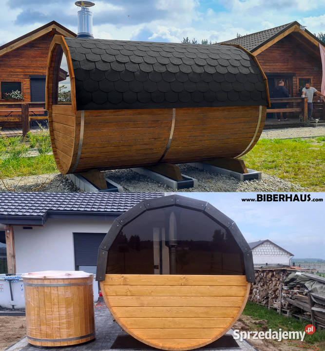 SAUNA Ogrodowa 300 OKNO 50 PRZEDSIONEK Beczka Nowy Targ sprzedam
