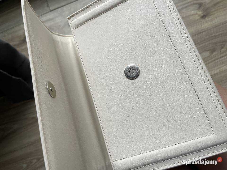 Stradivarius Contrast kremowa torba na ramię Torby i torebki Ząbki