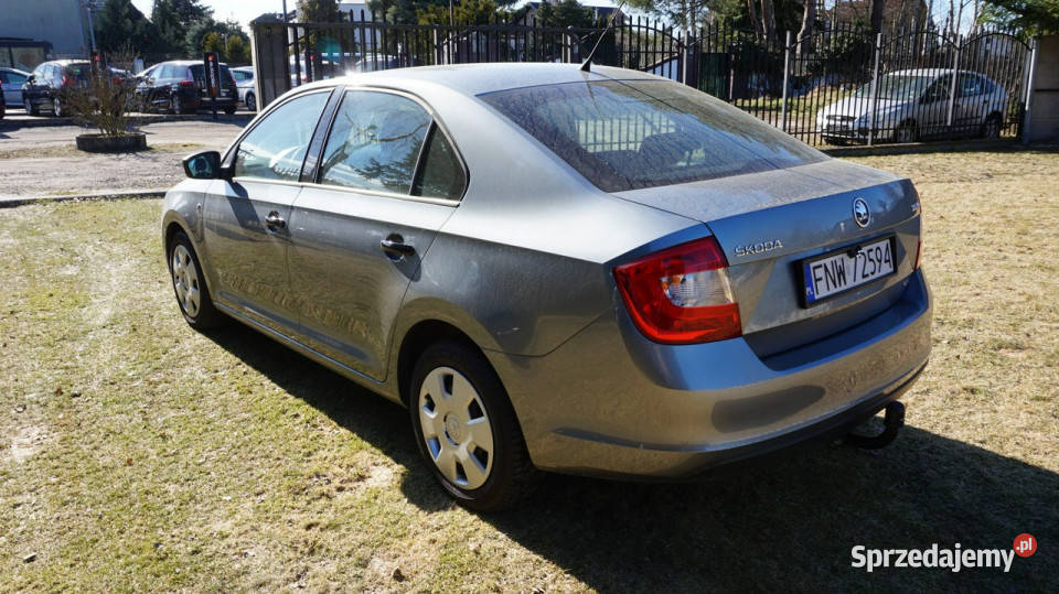 koda RAPID zarejestrowany ubezpieczony Gwarancja szary Zielona Góra