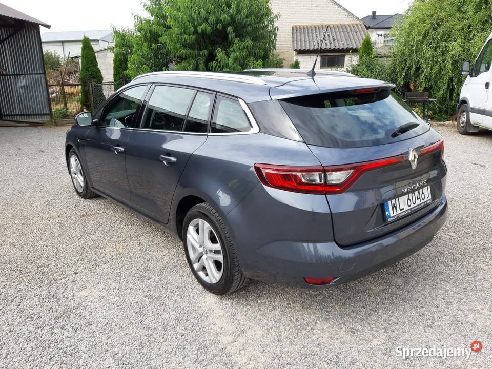 RENAULT MEGANE IV GRANDTOUR 2017R ASO 1WŁ kurtyny powietrzne Megane Kielce sprzedam