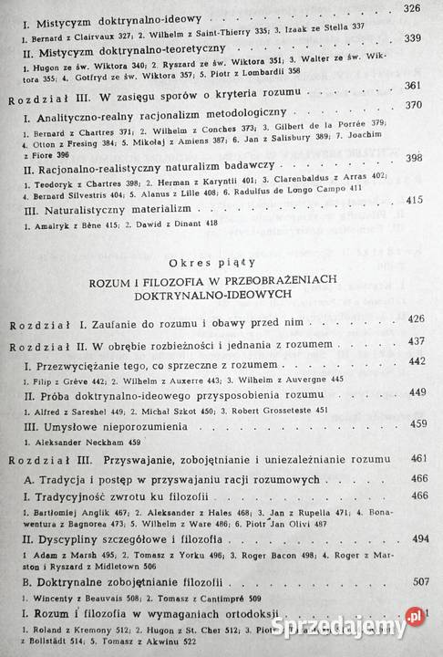 Historia filozofii średniowiecznej Jan Legowicz sprzedam