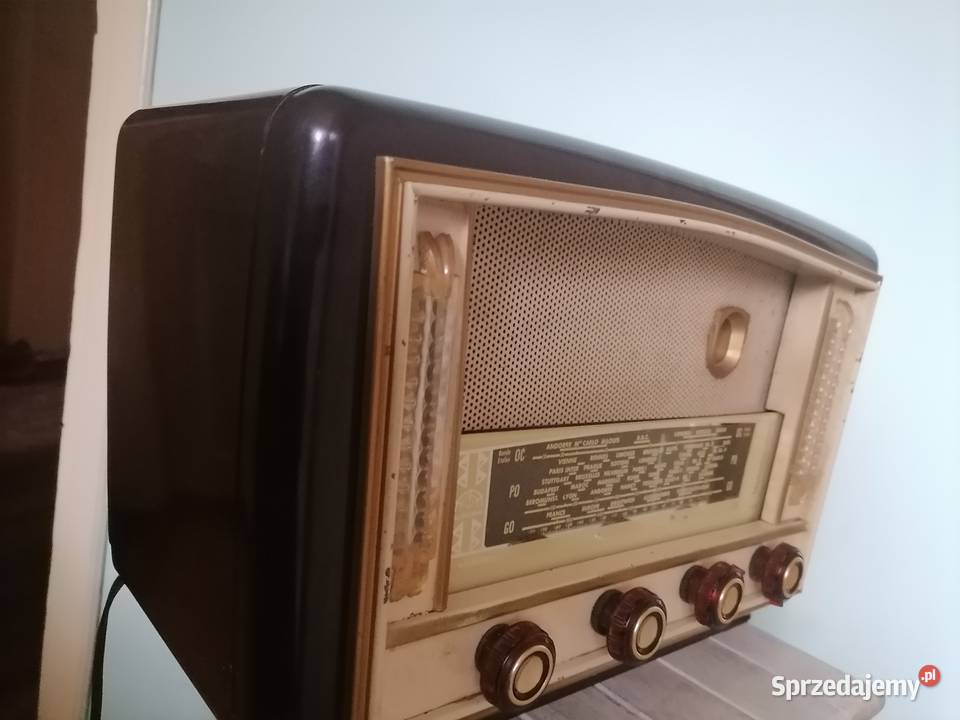 Stare radio lampowe z lat 50 tych Sprawne Kraków sprzedam