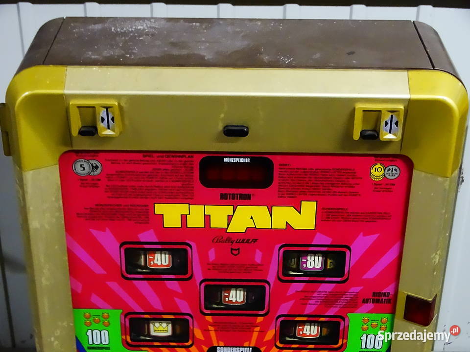 Oryginalny automat do gier Rototron TITAN Biłgoraj