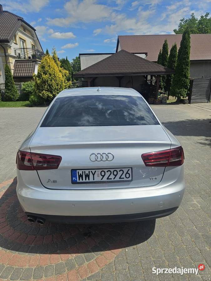 Audi a6c7 2012 sedan Wólka Somiankowska