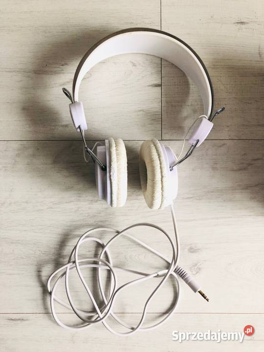 Słuchawki białe męskie granie żywiec Łódź