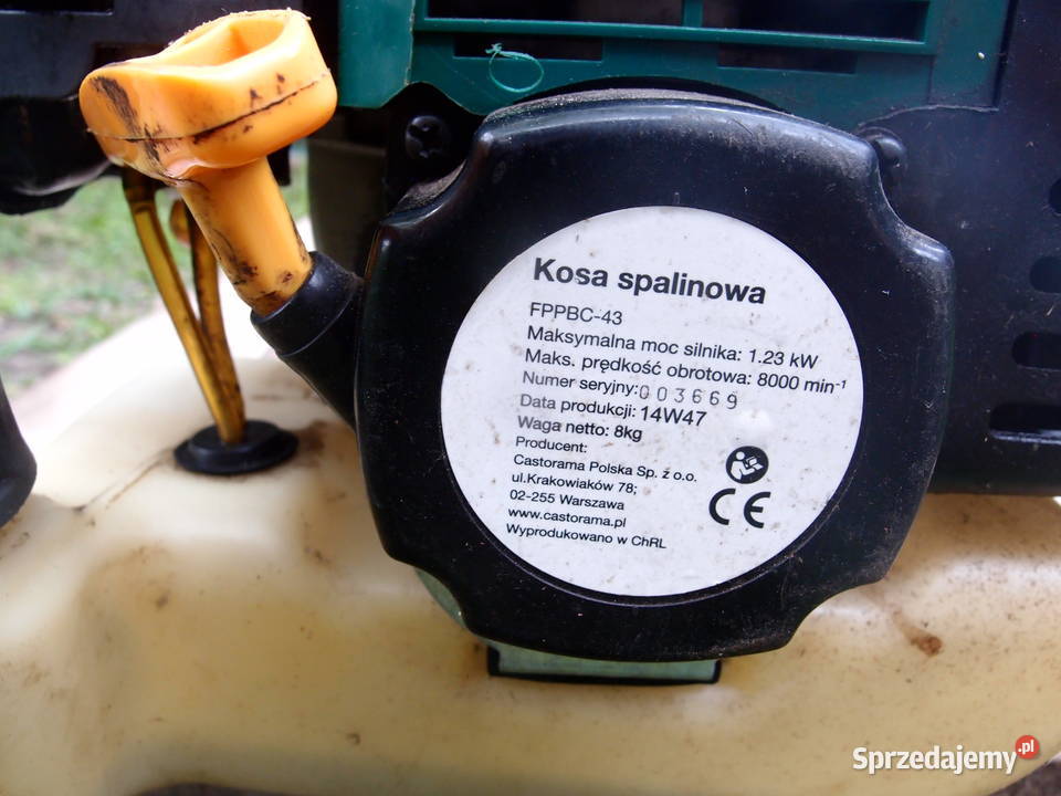Kosa spalinowa FPPBC43 moc 123kW 8000obrmin Łódź