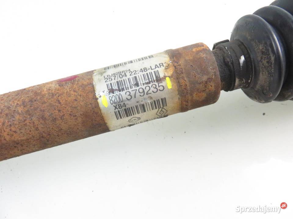 PÓŁOŚ PRAWA PRZEDNIA RENAULT MEGANE II 15 dCi