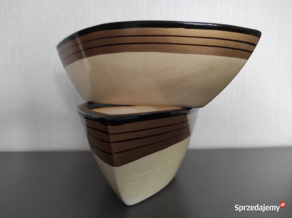 Doniczki osłonki ceramiczne PRL 2 podlaskie