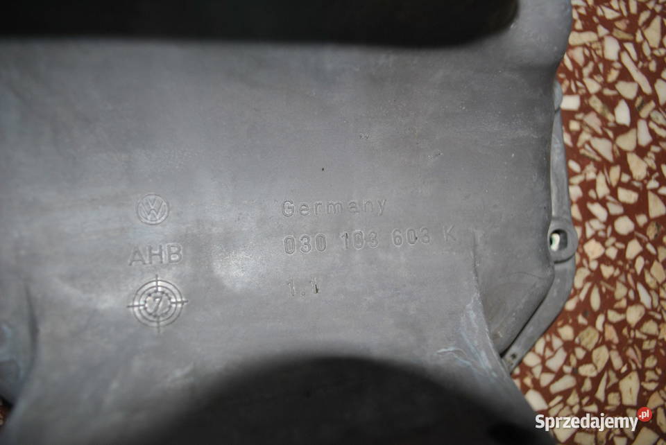 Miska olejowa silnika VW SEAT Arosa SKODA AUDI Blok silnika śląskie Poręba