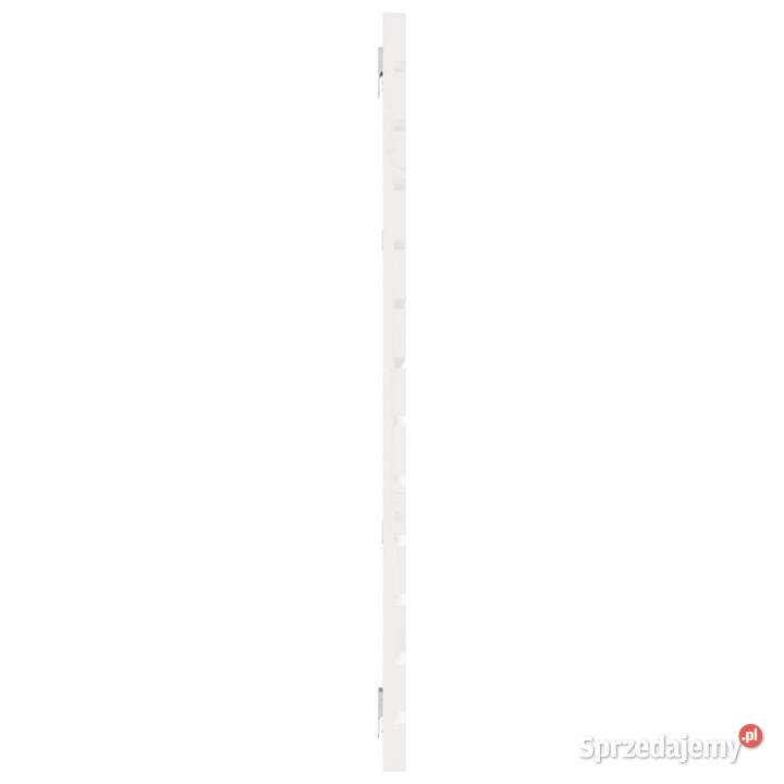 Wezgłowie łóżka białe 166x3x915 lite drewno mazowieckie Warszawa