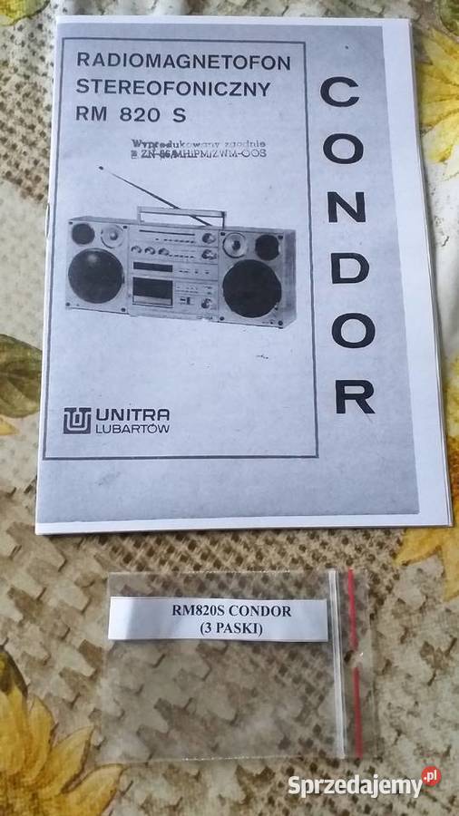 Radiomagnetofon Condor Kozienice