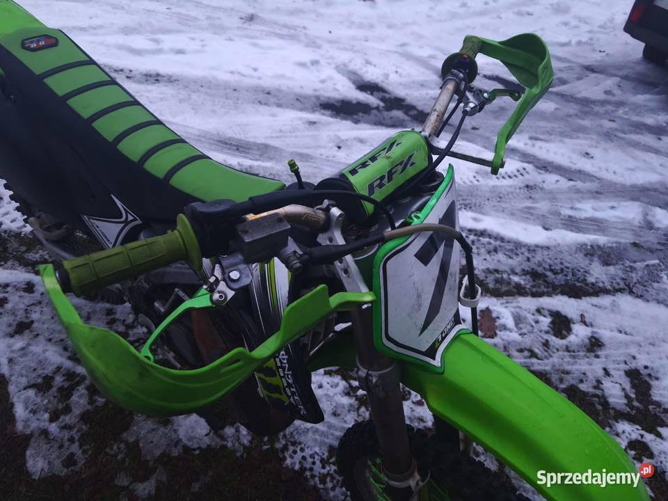 Kawasaki KX 125 2T 2005 Handbary BUD Rims YZ RM Rok produkcji 2005 Bralin