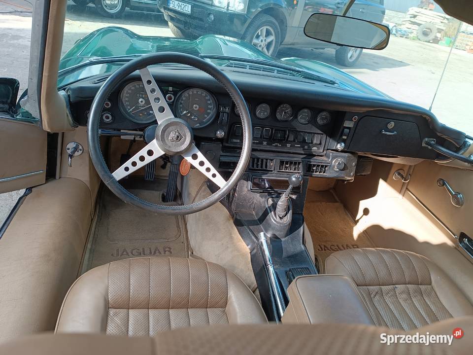 Jaguar etype serie 3 British Racing Green Słubice
