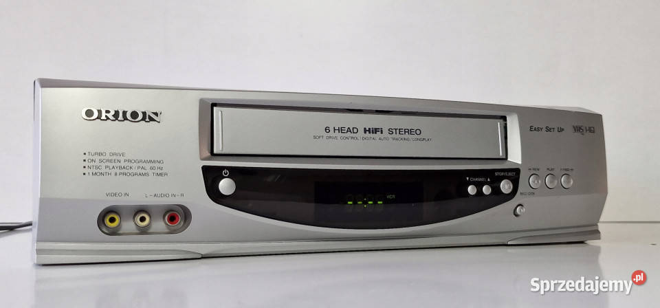 Video magnetowid Orion HIFI VPS VHS 2911 Międzychód sprzedam
