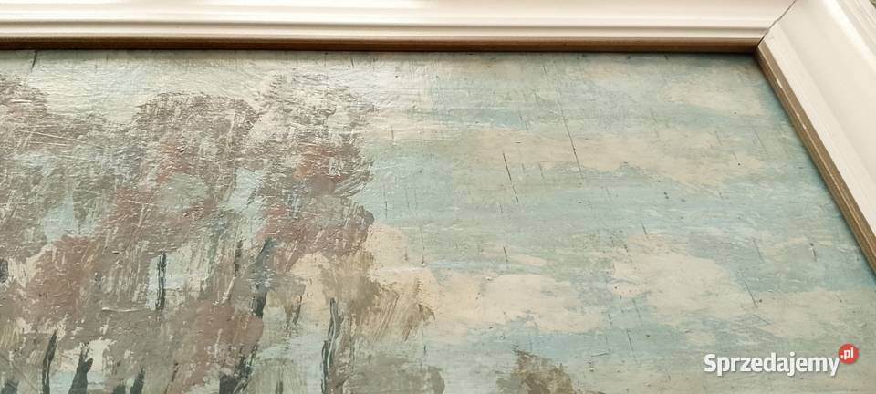 Stanisław JaksaBylica 18821953 nastrojowy olej Katowice