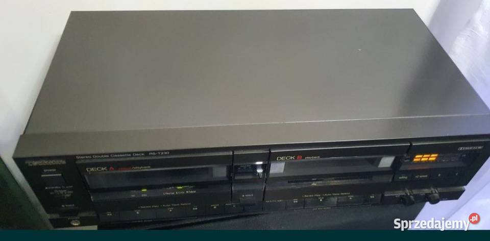 Technics magnetofon dwukasetowy RS T230 Dobre