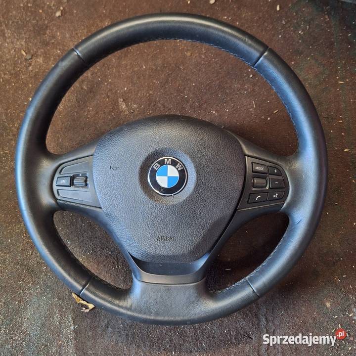 Kierownica z poduszka bmw f20 f30 itp skóra osobowe Łódź