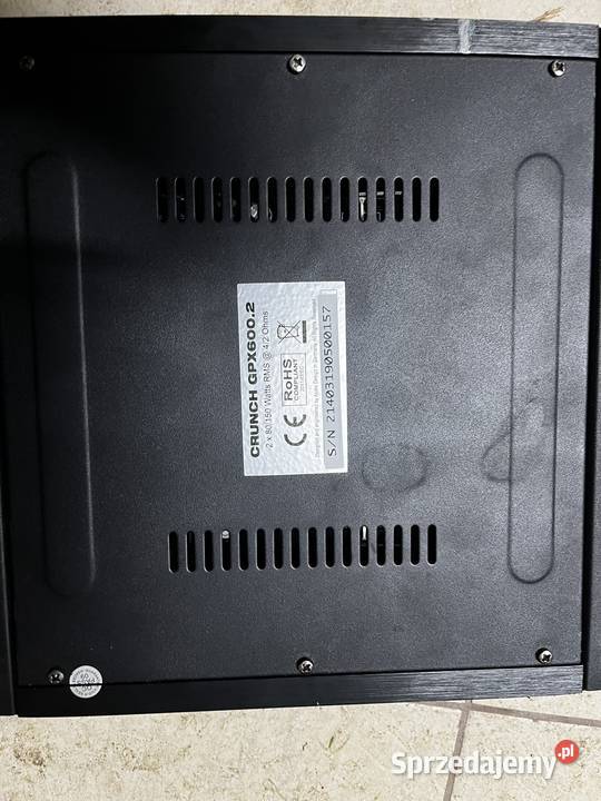 SPRZEDAM wzmacniacz Crunch GPX6002 Stachura sprzedam