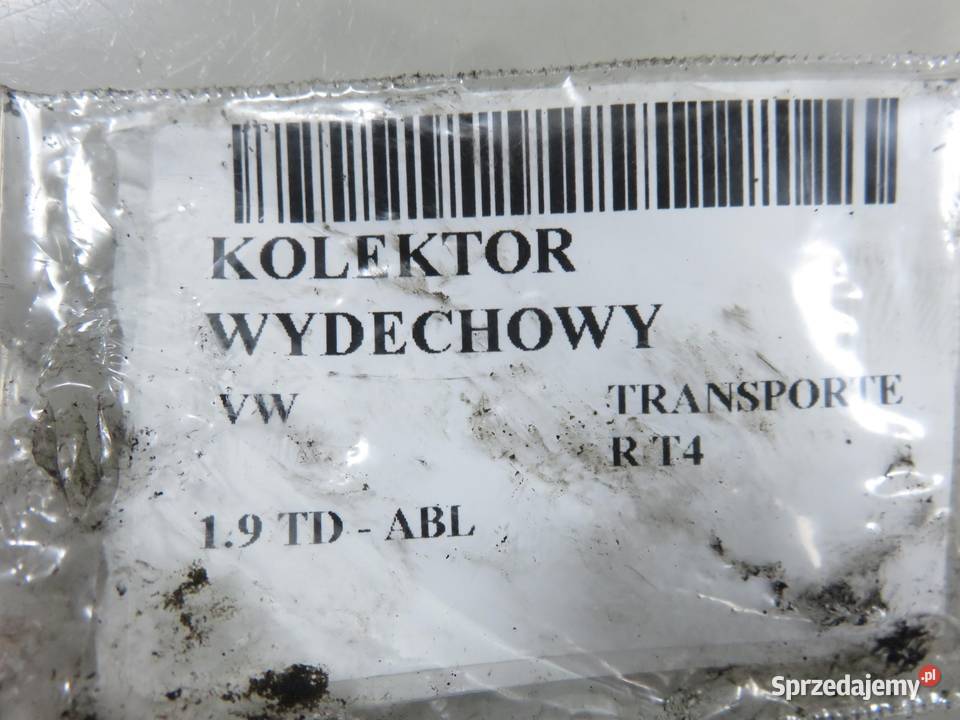 KOLEKTOR WYDECHOWY VW TRANSPORTER T4 19 TD ABL małopolskie