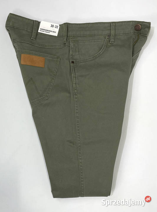 Spodnie męskie Wrangler Greensboro Militare Lublin