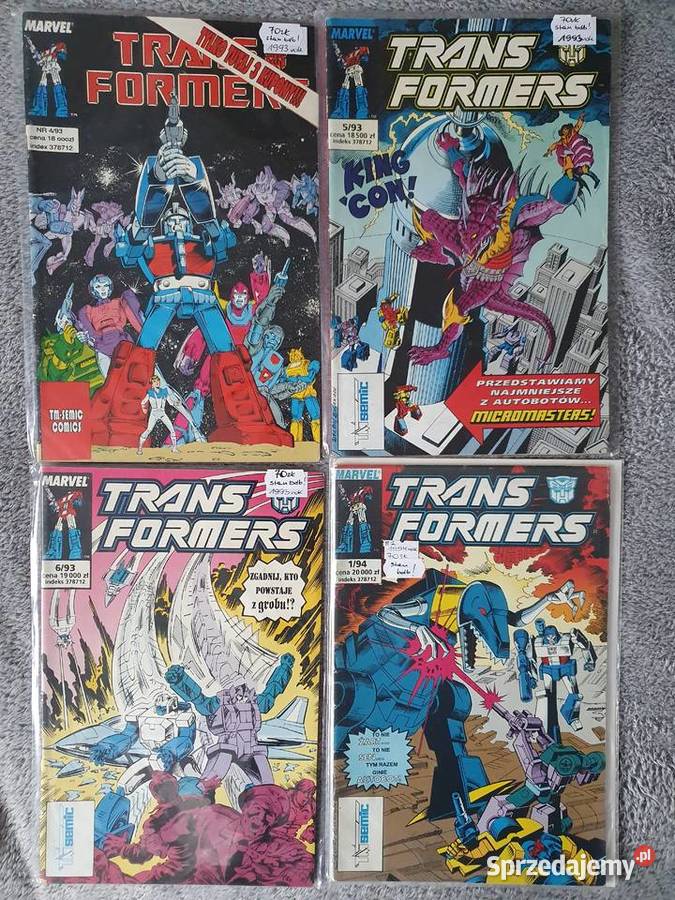 Transformers zestaw 15 komiksów TMSemic Gdynia