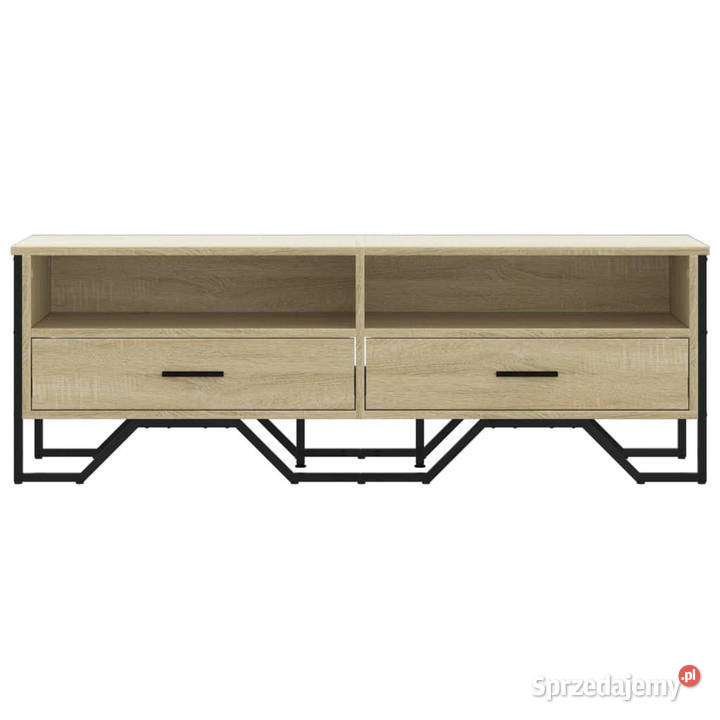 Szafka pod TV dąb sonoma 122x34x41 materiał Warszawa