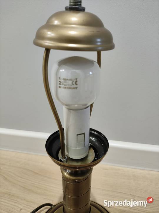 Lampki nocne mosiężne Będzin