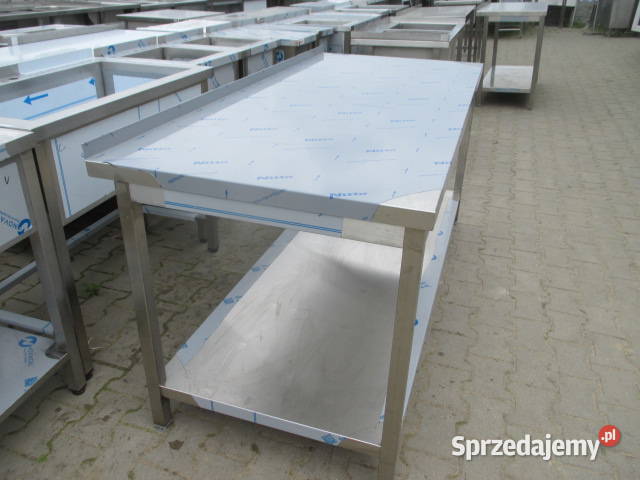 Stół Gastronomiczny Przyścienny Z Półką 1505085 Ostrów Wielkopolski sprzedam