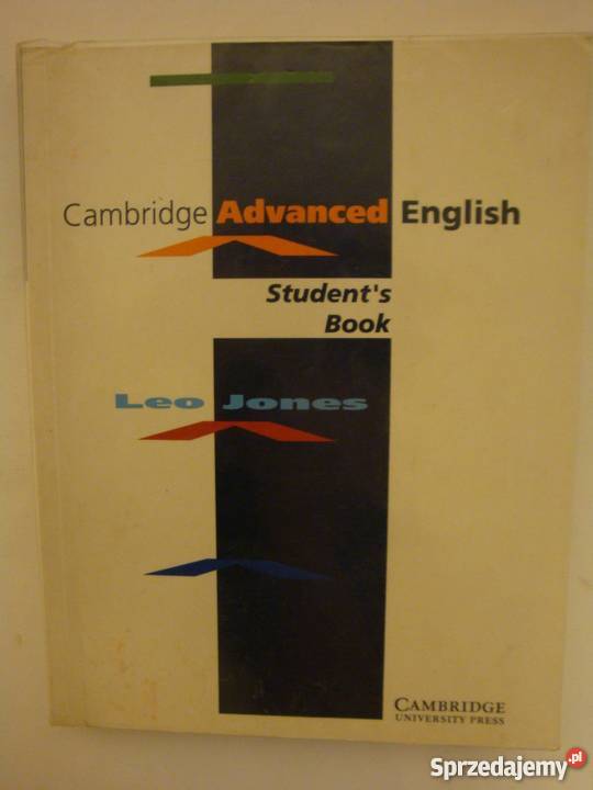 CAMBRIDGE ADVANCED ENGLISH STUDENTS BOOK Elbląg