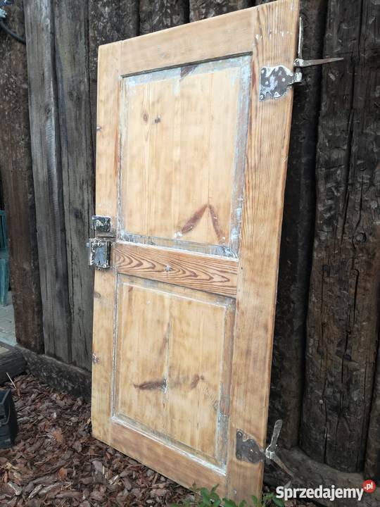 Stare oczyszczone drzwi drewniane Jarocin sprzedam