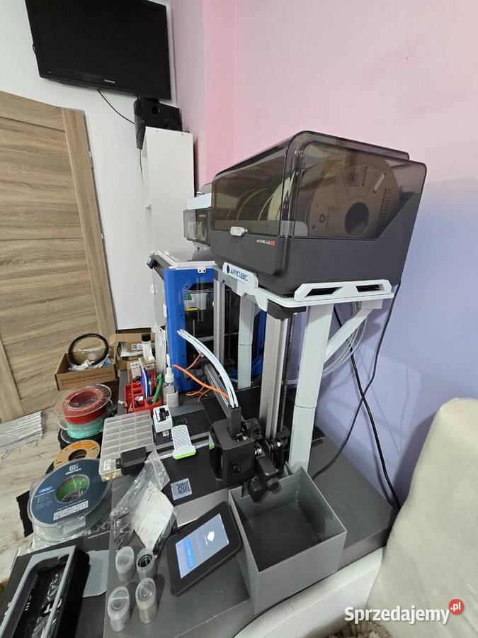 2 drukarki 3d bambu lab p1p anycubic kobra 3 z Lubartów