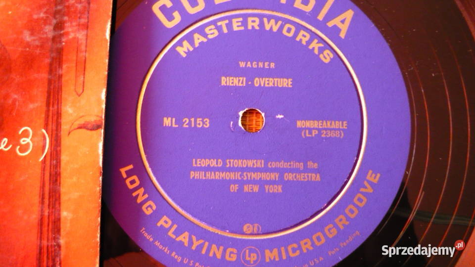 Płyta winylowa Wagner Stokowski 1 płyta Myszków