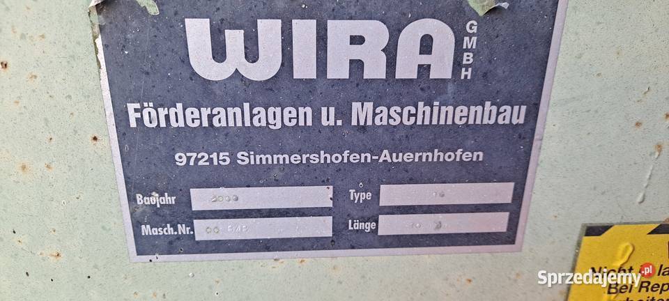 Przenośnik tasmowy taśmociąg 7 i 10 m