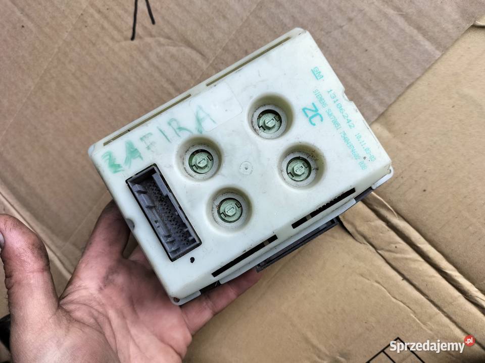 Opel Zafira A Lift Wyświetlacz EKRAN 13106242 Wyposażenie wnętrza Kamień-Kolonia