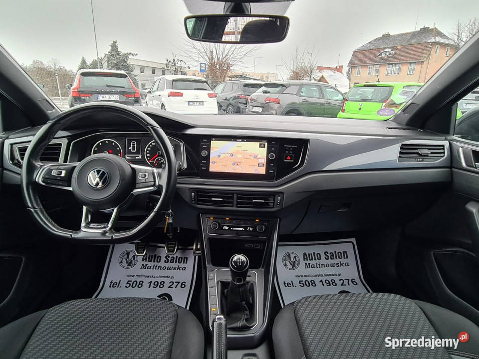 Volkswagen Polo RLine Navi 2xPDC Klimatronik kurtyny powietrzne Wągrowiec