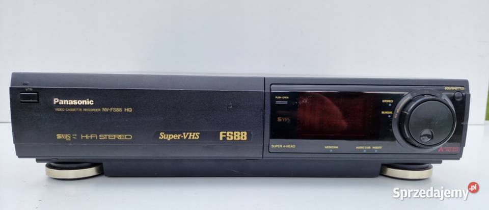Video magnetowid Panasonic NVFS88 NV FS 88 VHS Magnetowidy Międzychód