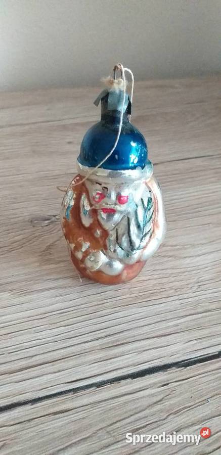 Mikołajek bombka prl