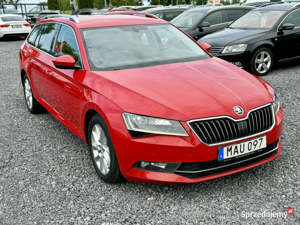 koda Superb 4x4 20TDI CR 150 Manual Super Stan wielofunkcyjna kierownica Zwoleń