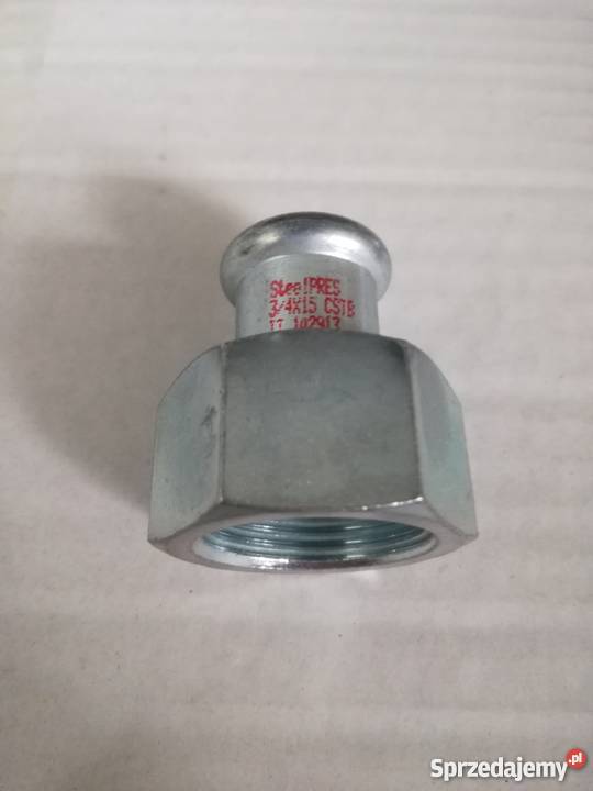 Złączka z Gwintem Wewnętrznym 15X34 Steel mazowieckie Siedlce