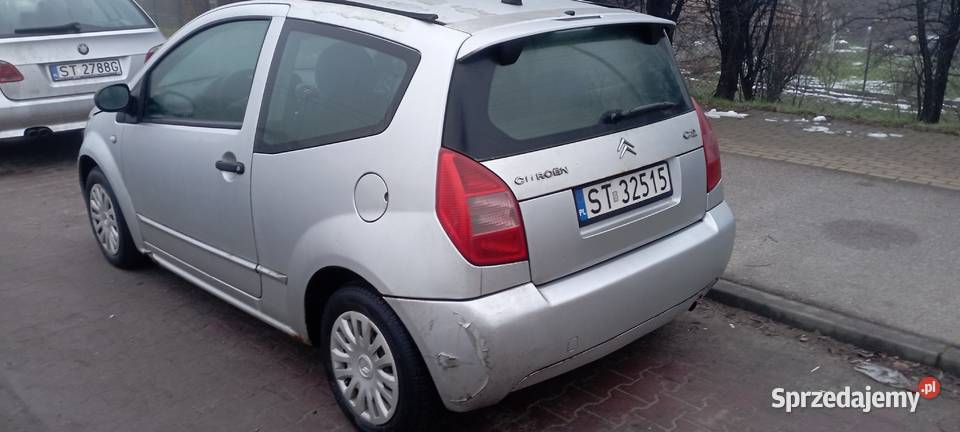 Citroen C2 11 sprawny klima mały przebieg śląskie Tychy