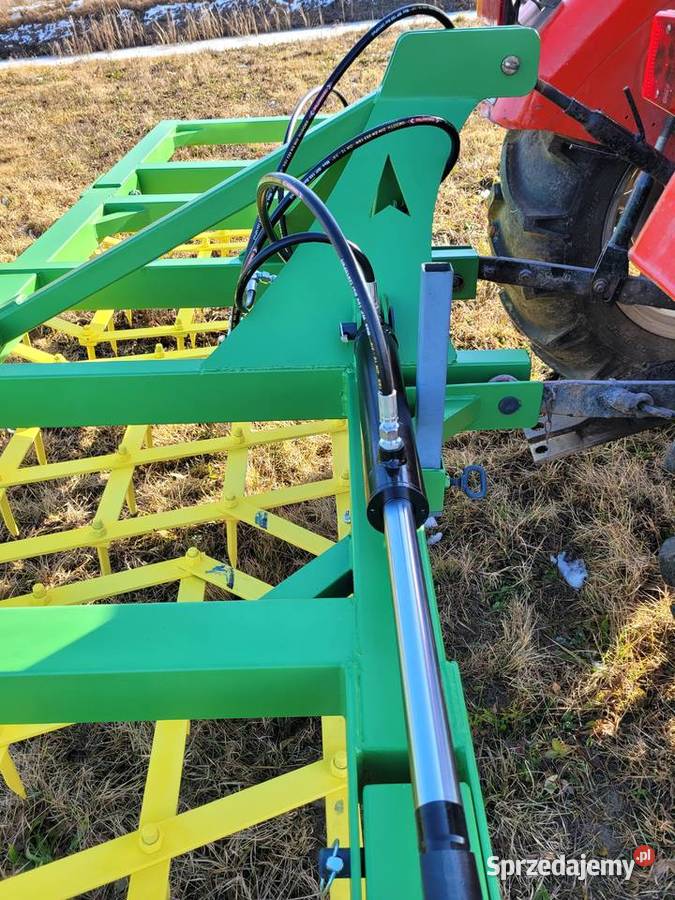 Brona polowa CIĘŻKA Hydraulicznie składana nieuszkodzony Agregaty świętokrzyskie