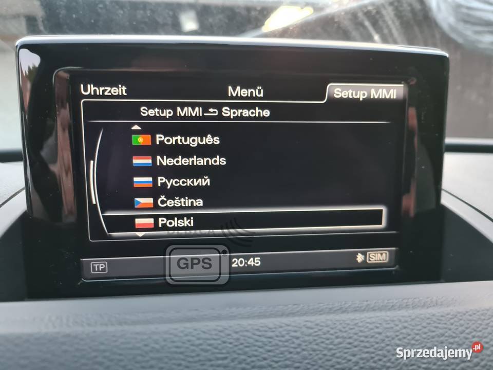 Polskie Menu Audi Konwersja USAEU MMI 3G A6 A7 Tarnów