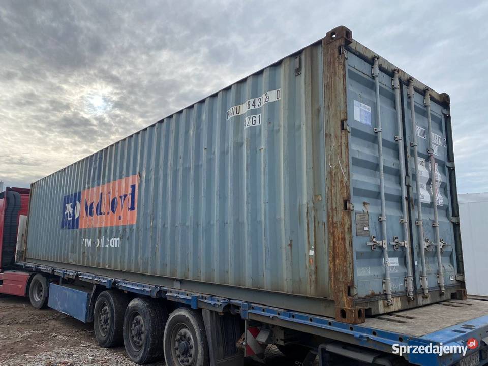 Kontener Morski 40 Plus Transport Rozładunek