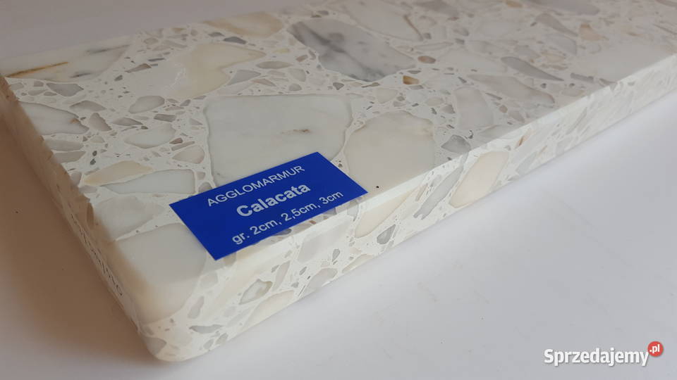 Parapety agglomarmur CALACATA konglomerat Materiały budowlane podlaskie Łomża