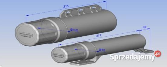Tuba plastikowa na dokumenty mała Kobylnica