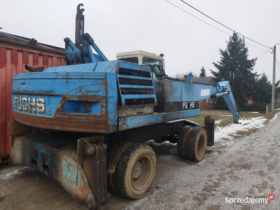 Fuchs mhl 340 części pompa mosty skrzynia Strzyżew